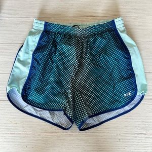 Pink VS running shorts